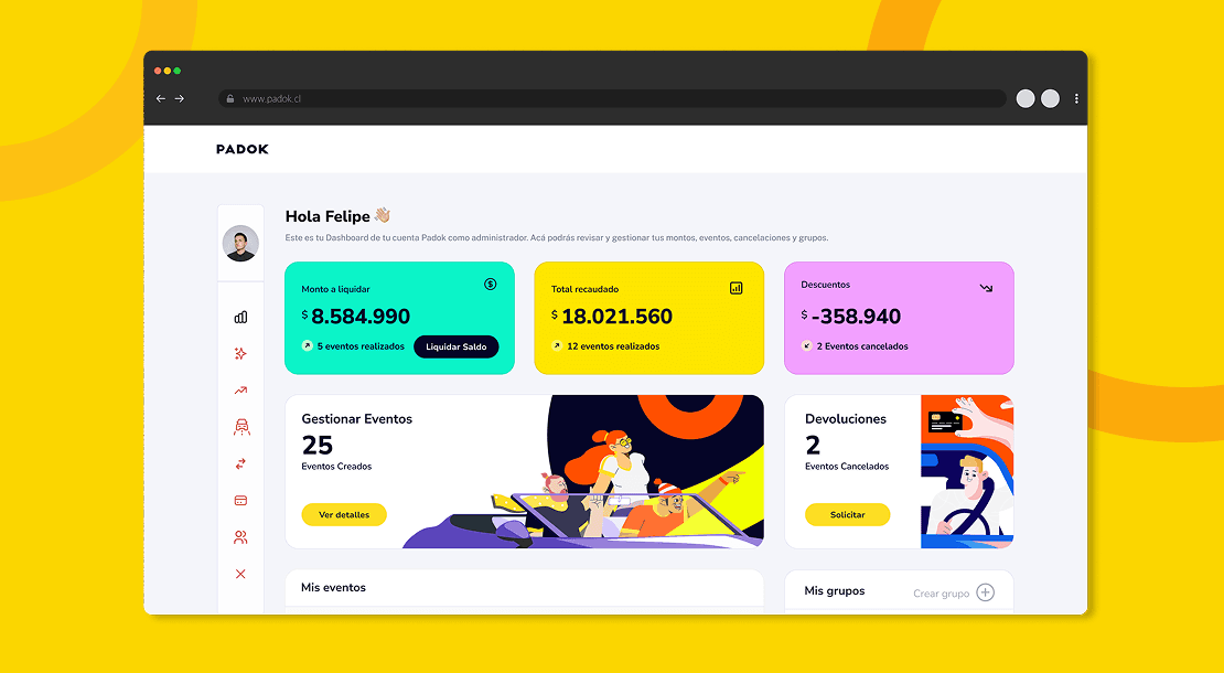 Administra fácilmente